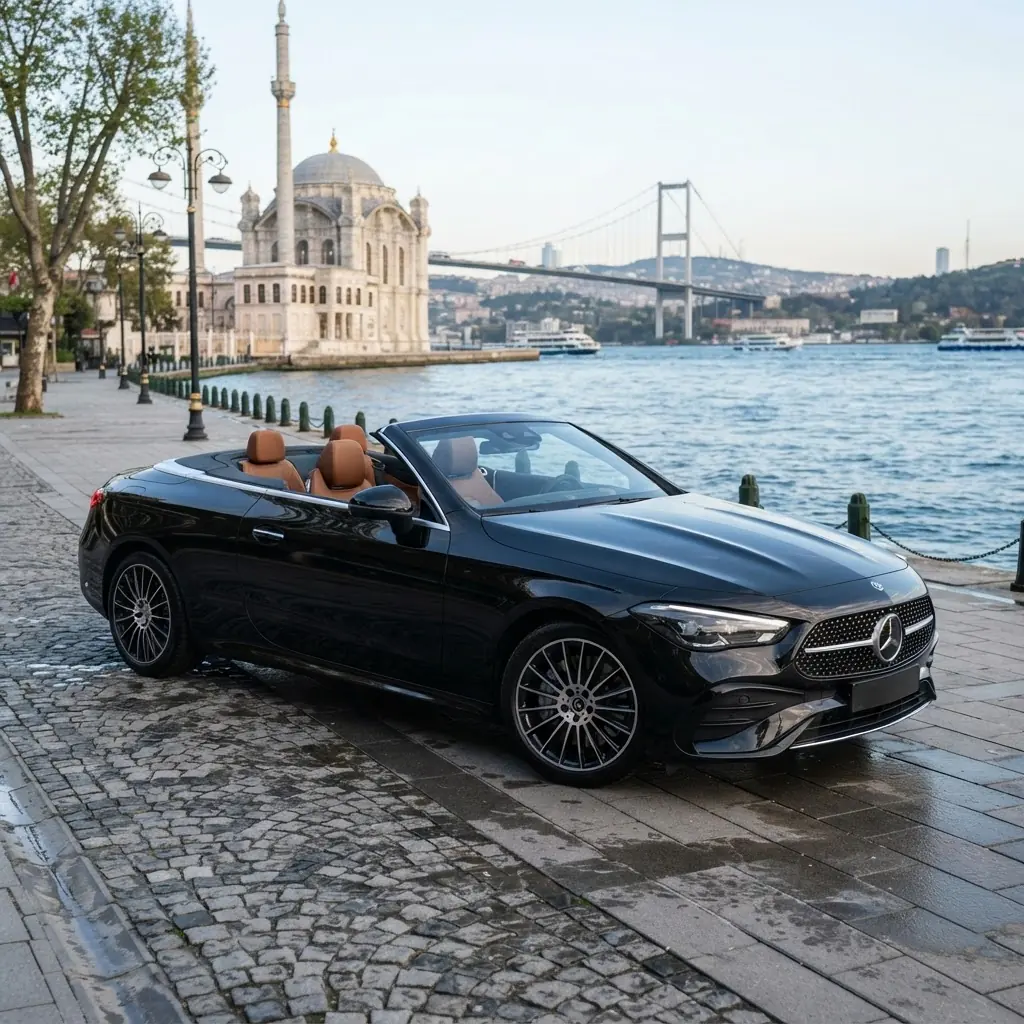 Mercedes-Benz CLE Cabriolet available from Istanbul Limo